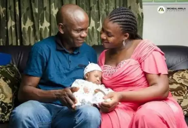 Photos of Adorable Baby Welcomed by Couple after 10 Years of Childlessness